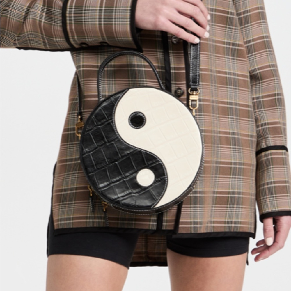 Staud Yin Yang Round Bag